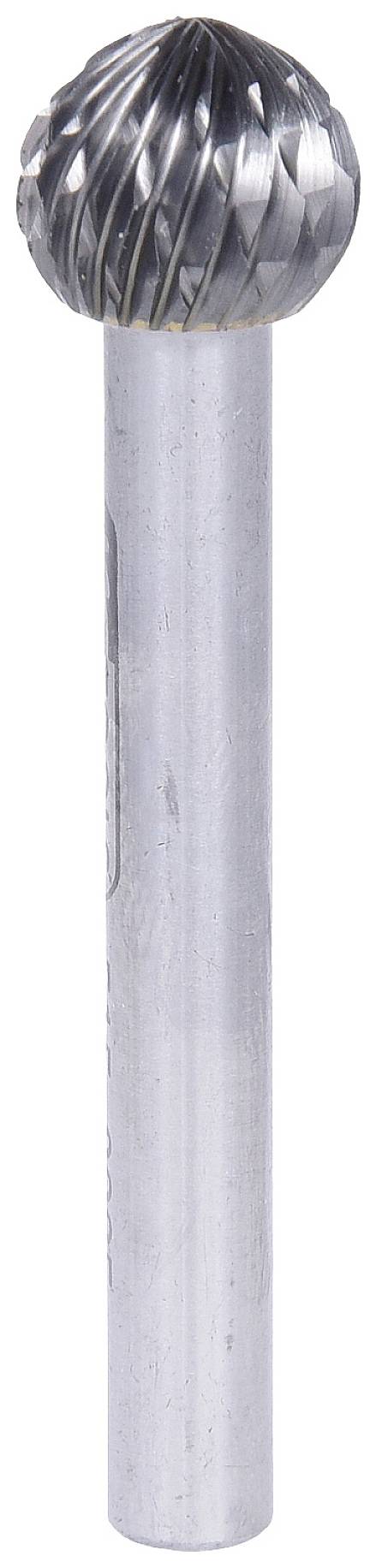 Frässtift mit kugelförmigem Kopf, geeignet zum Schleifen und Formen von Materialien wie Metall oder Holz in Werkstätten.