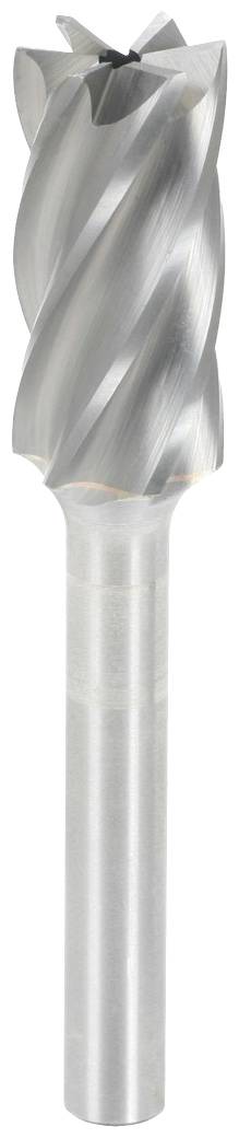 Bohrer mit spiralförmigen Schneidkanten aus Metall, geeignet für präzises Bohren in festen Materialien.