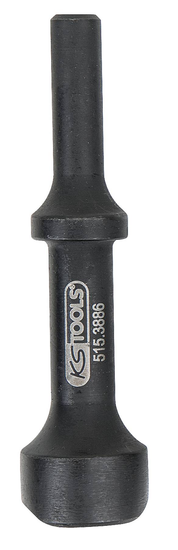 Ein schwarzer Steckschlüsseleinsatz mit Verlängerung und der Aufschrift 'KS Tools 515.3886' auf der Seite. Geeignet für Schraubarbeiten.