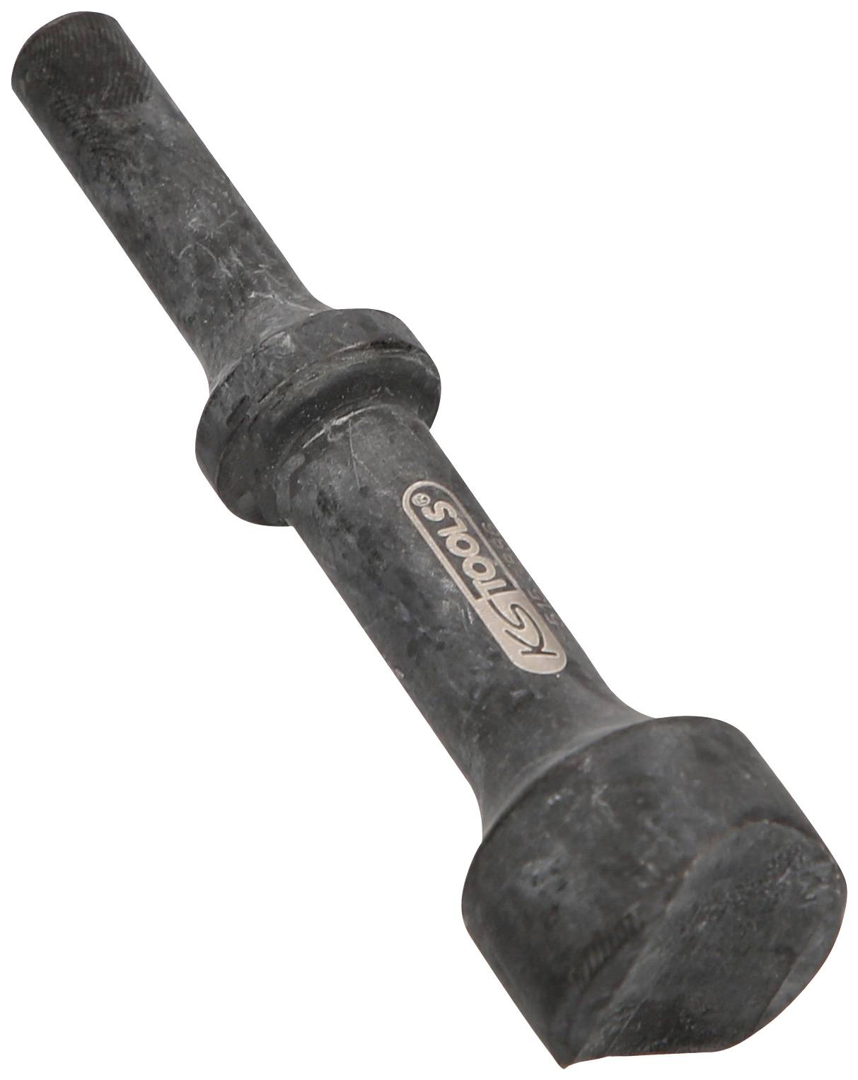 Ein schwarzer Metall-Dorn mit Aufschrift 'KS Tools', genutzt für mechanische Anwendungen.