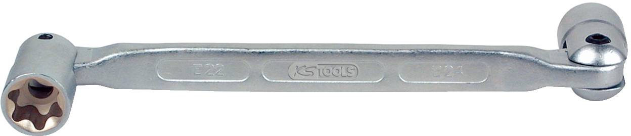 KS Tools 517.0335 Doppel-Gelenkschlüssel Abtrieb Außen T-Profil 270 mm 1 St.