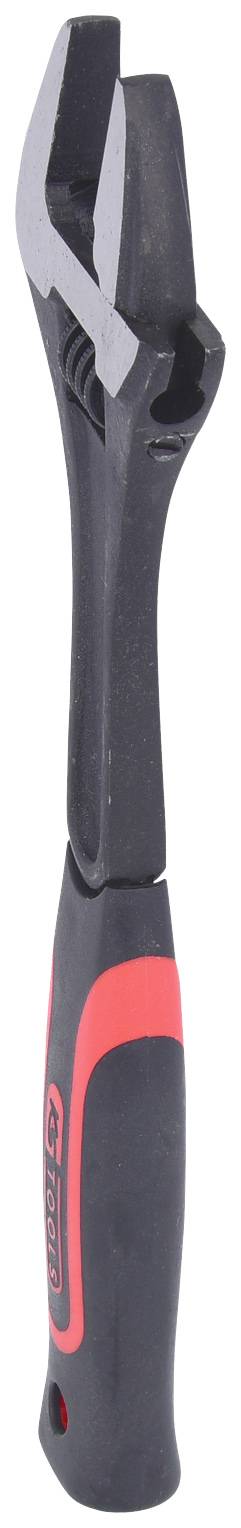 Schwarze und rote Zange mit ergonomischem Griff, geeignet für verschiedene handwerkliche Arbeiten.