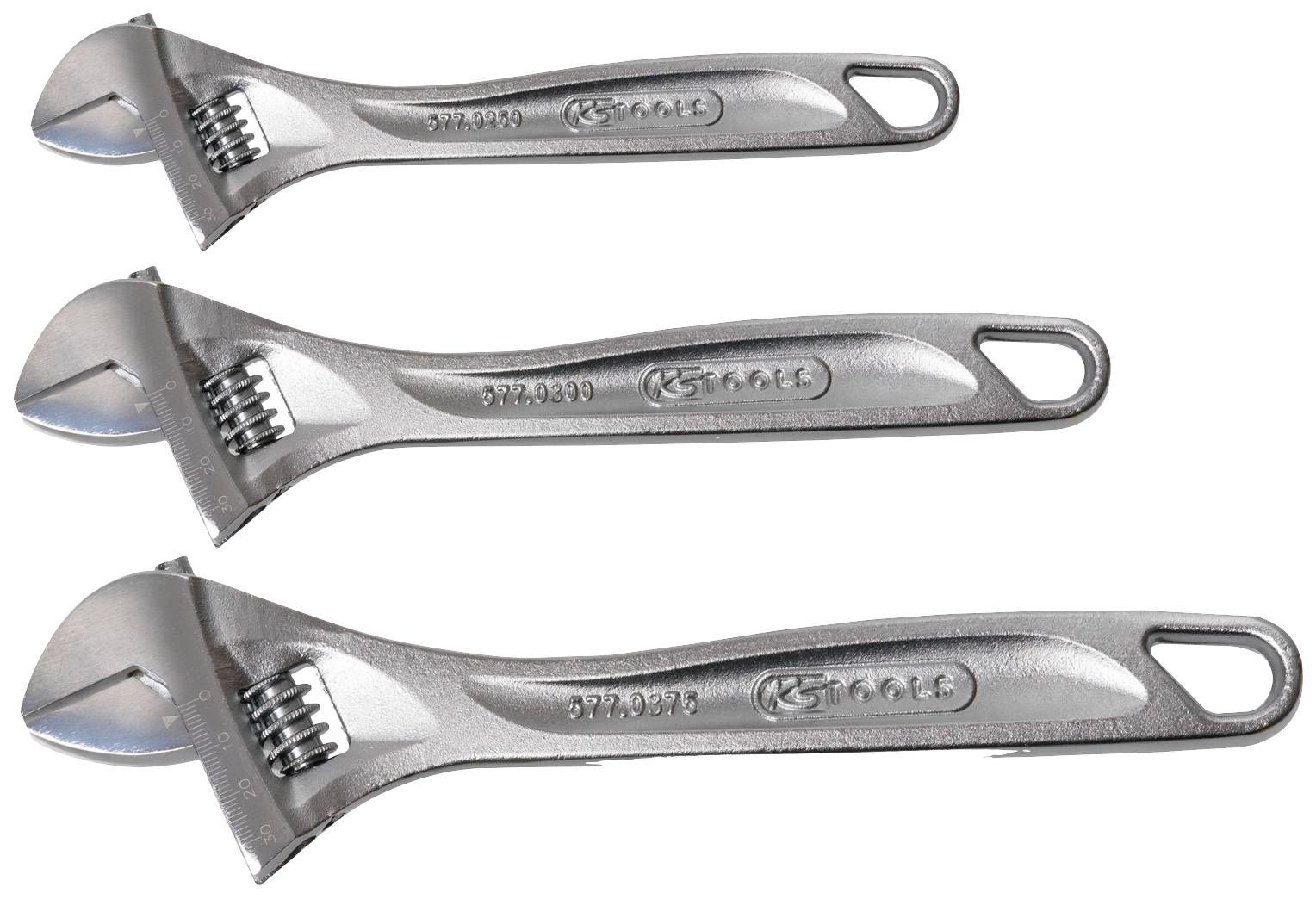 KS Tools 5770399 577.0399 Rollgabelschlüssel-Satz Schlüsselweite (Metrisch) 28 - 43mm