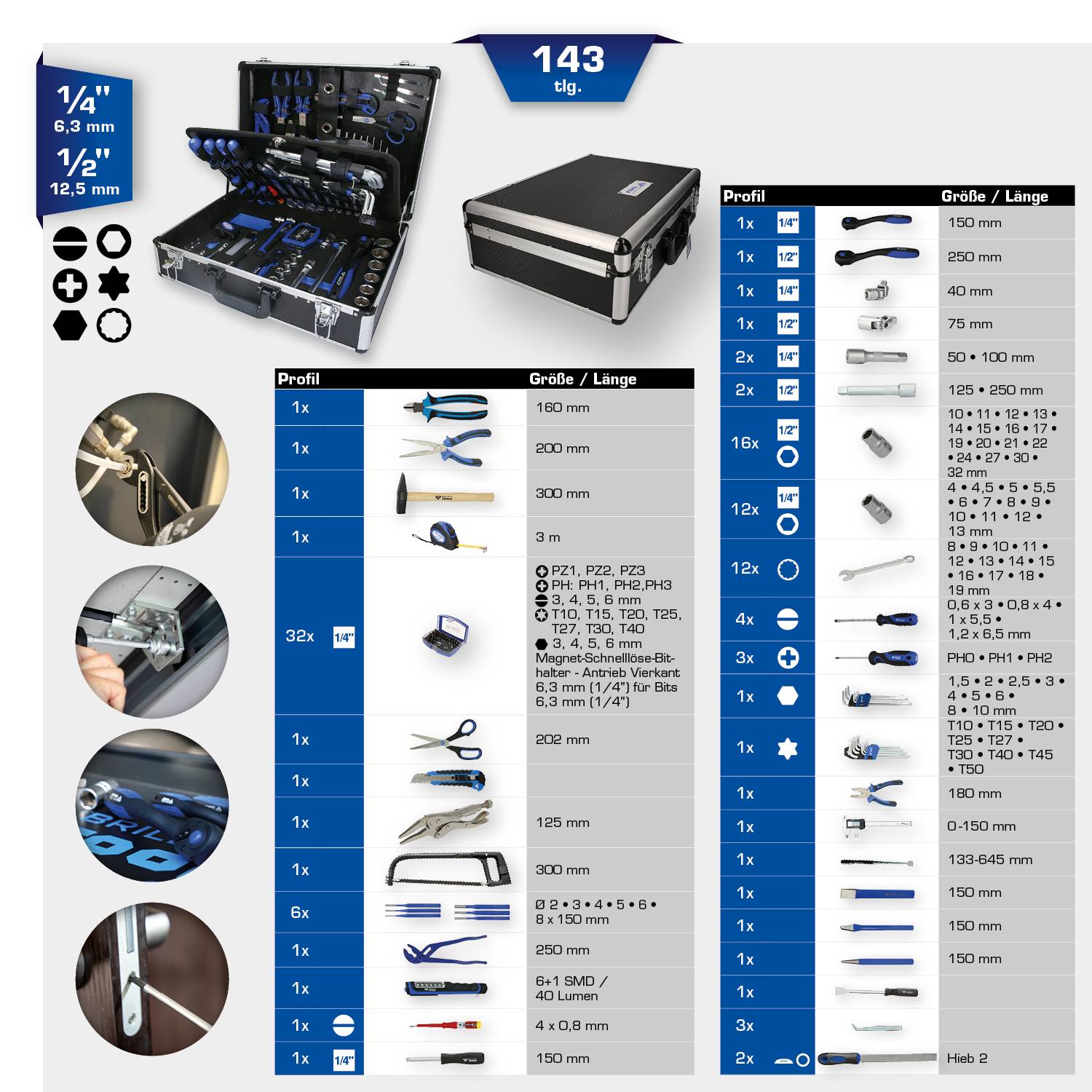 Brilliant Tools BT024143 BT024143 Werkzeugset