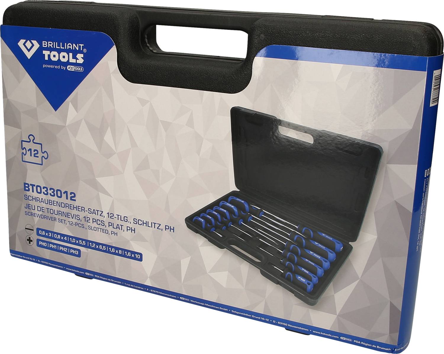 Brilliant Tools BT033012 Schraubendreher-Set