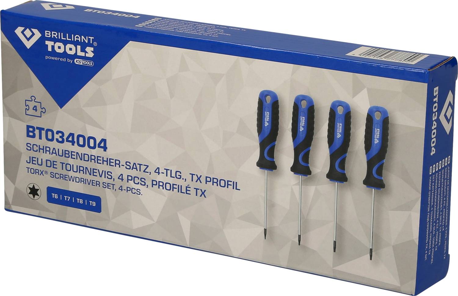 Brilliant Tools BT034004 Schraubendreher-Set