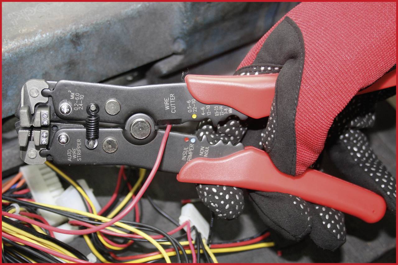 KS Tools 115.1254 1151254 Abisolierzange 10 bis 24