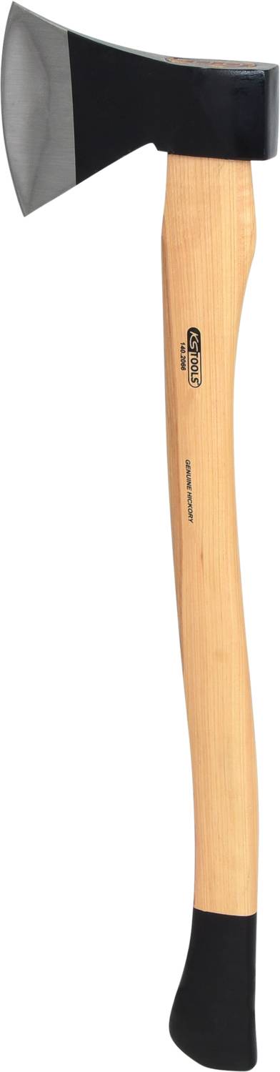 Holzaxt mit Holzstiel und Metallkopf, geeignet für Holzarbeiten und Outdoor-Einsätze.