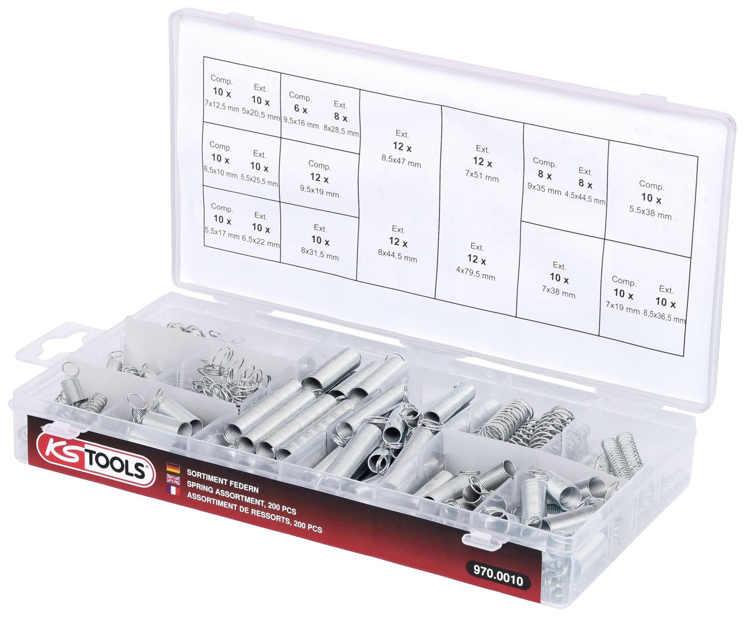 KS Tools 9700010 Sortimentsbox Inhalt 1St.