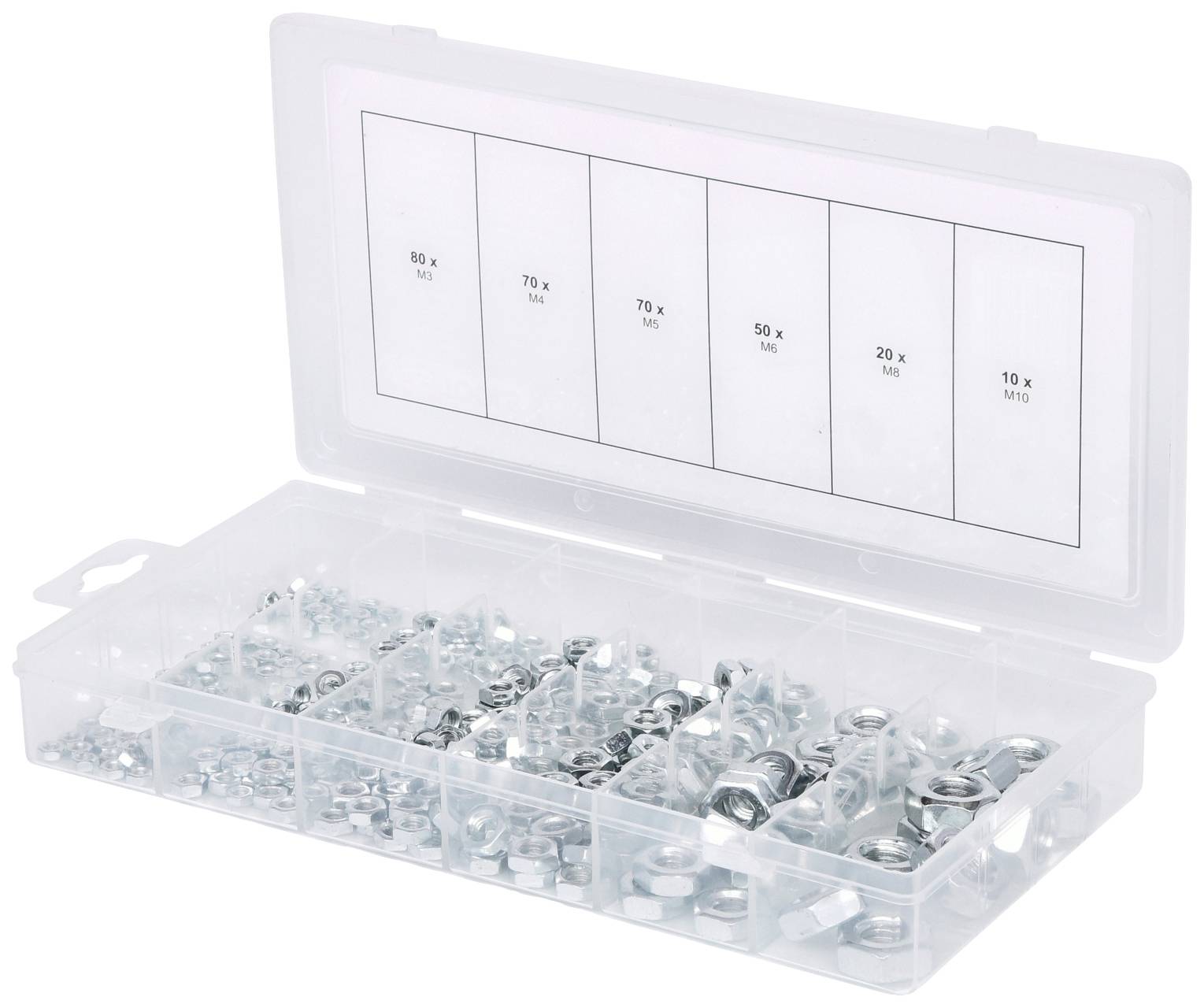 KS Tools 970.0440 9700440 Muttern-Sortiment 1 St.