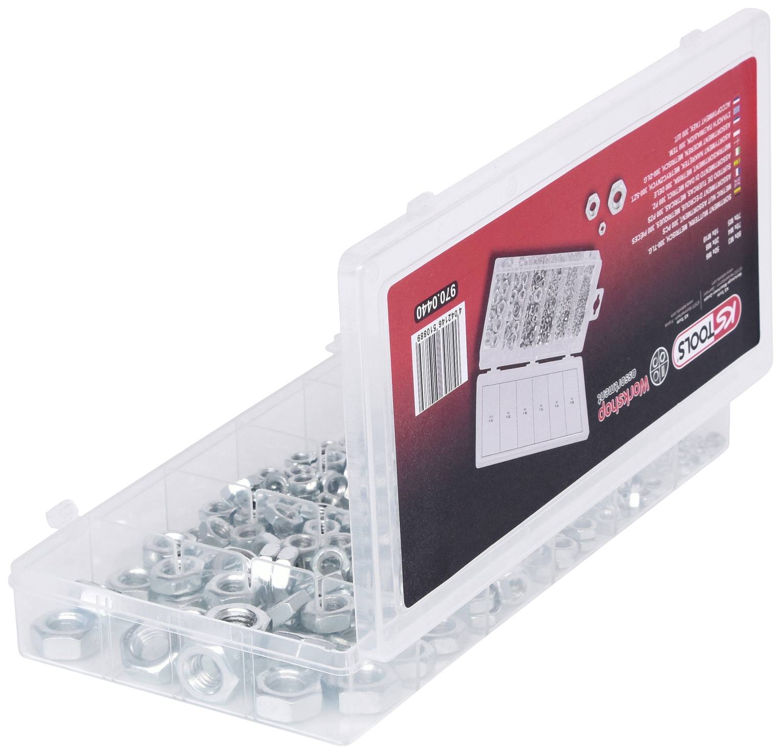 KS Tools 970.0440 9700440 Muttern-Sortiment 1 St.