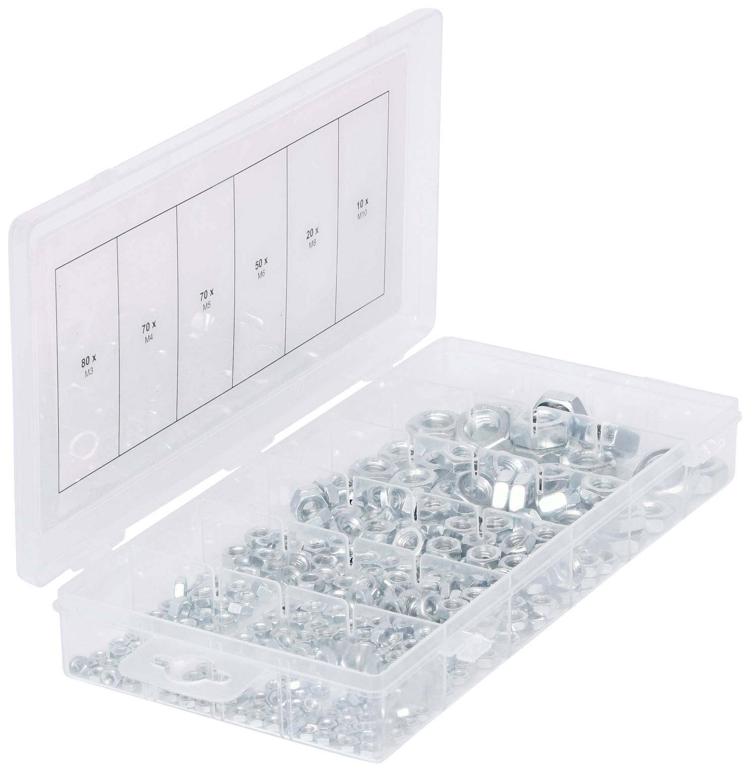 KS Tools 970.0440 9700440 Muttern-Sortiment 1 St.