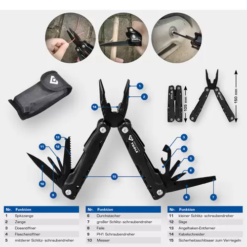 Brilliant Tools BT100903 BT100903 Multitool Brilliant Tools BT100903 BT100903 Multitool