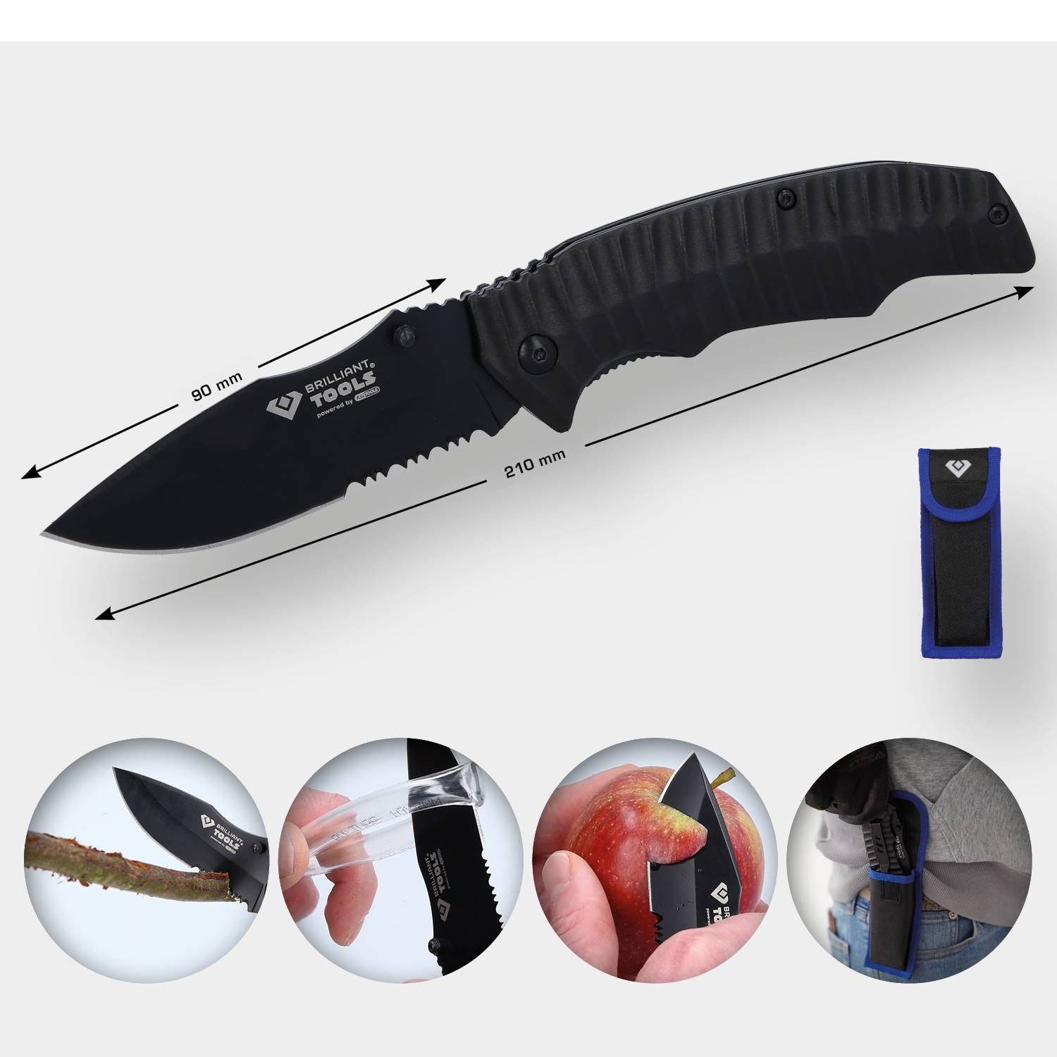 Brilliant Tools BT102905 BT102905 Klappmesser