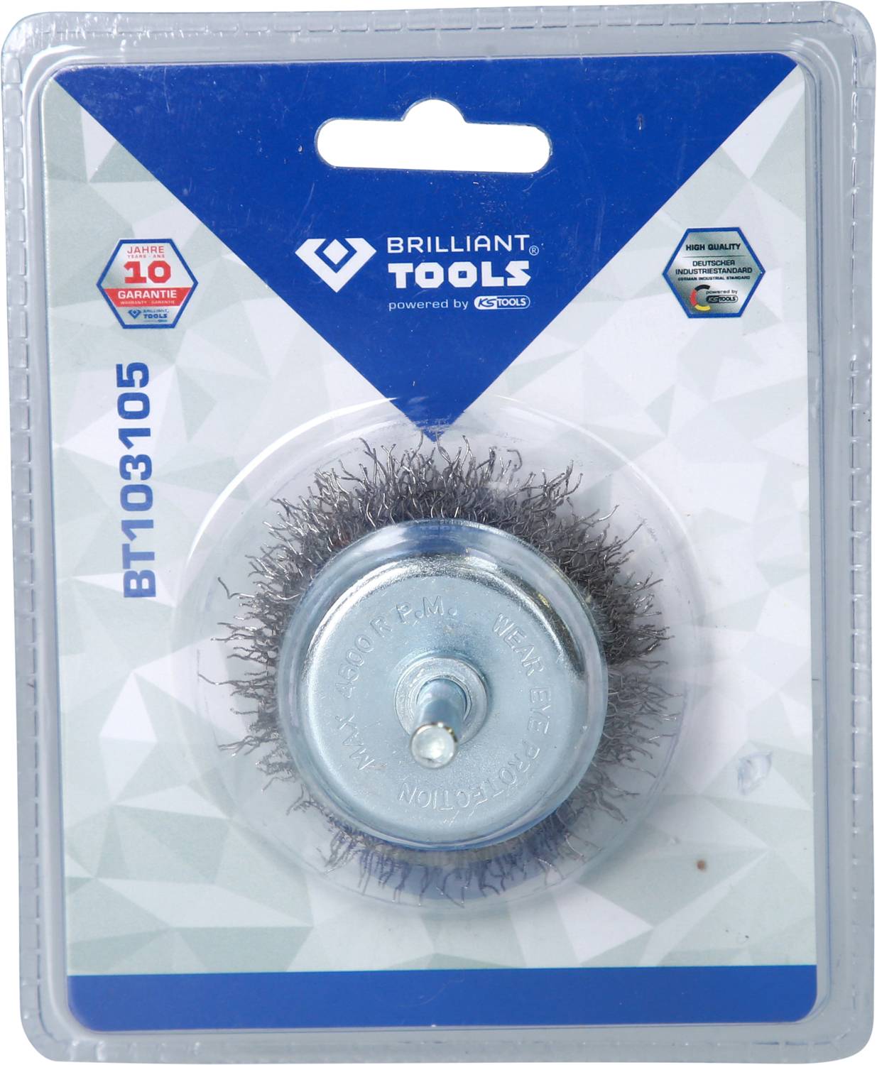 Brilliant Tools Topfbürste, Ø 50mm mit 6mm Aufnahme BT103105 BT103105 1St.