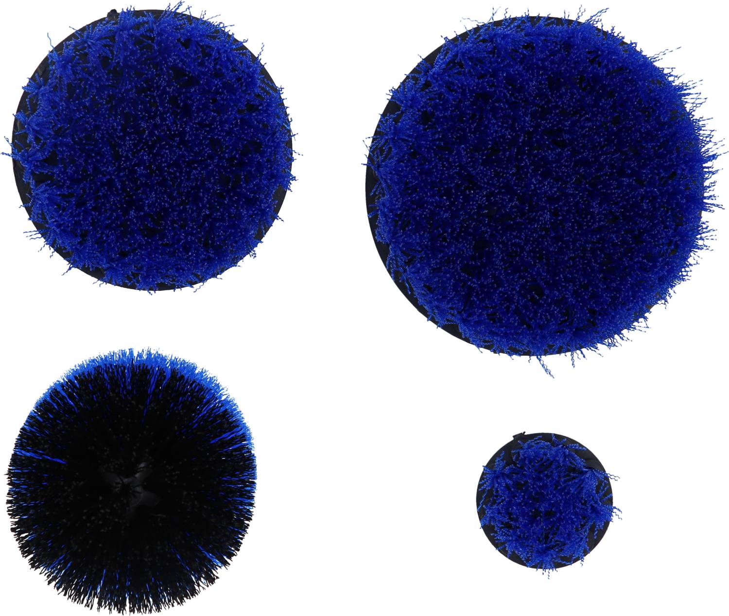 KS Tools BT103110 Bürstenaufsatz-Satz für Bohrmaschinen, 4-tlg 1St.