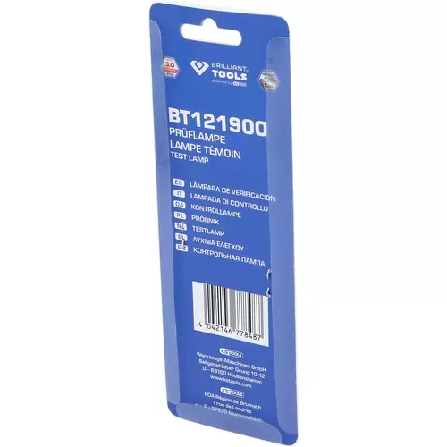 Brilliant Tools BT121900 Spannungsprüfer / Prüflampe BT121900 Brilliant Tools BT121900 Spannungsprüfer / Prüflampe BT121900