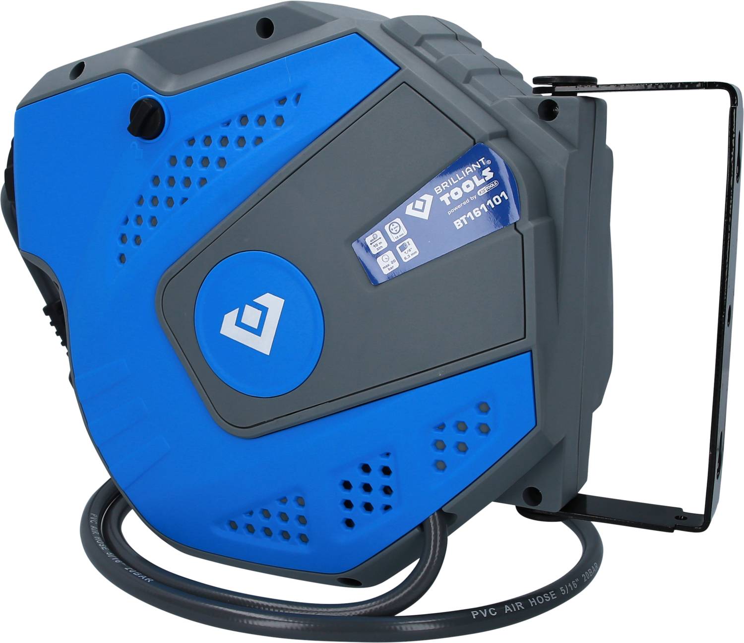 Brilliant Tools BT161101 Druckluft-Schlauch 10m 20 bar