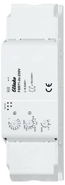 Elektronisches Gerät mit mehreren Drehreglern und Kontrollanzeigen, CE-Kennzeichnung sichtbar. Gehäuse in Weiß.