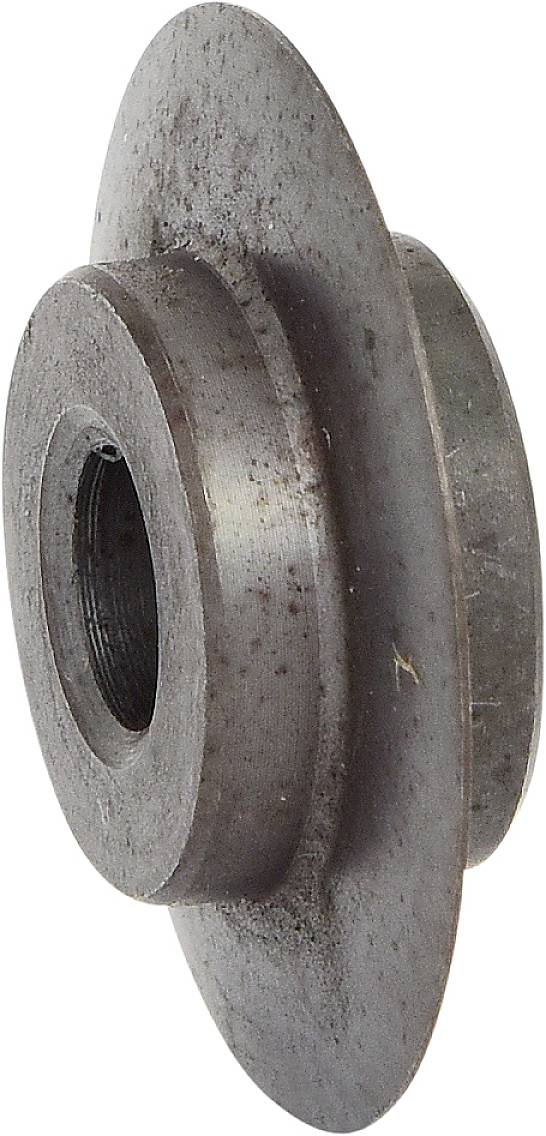 Eine Metallkonstruktion mit zylindrischem Zentrum und breiter, flacher Basis. Sie scheint Teil eines Mechanismus oder einer Maschine zu sein.