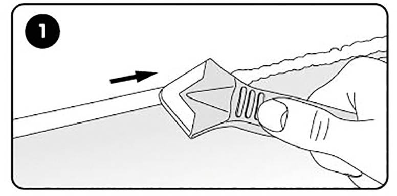 KS Tools 1161050 Silikonschaber- und Abziehersatz