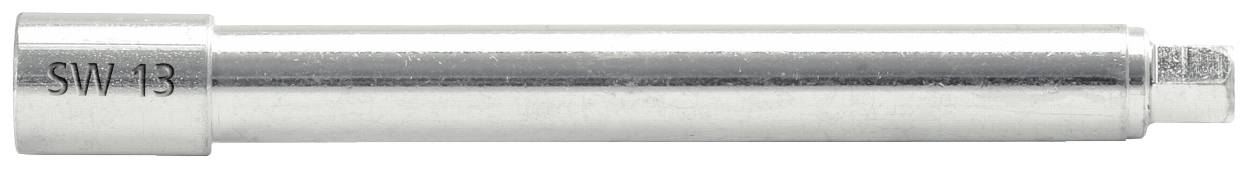 Metallstange mit eingravierter Aufschrift 'SW-13'.