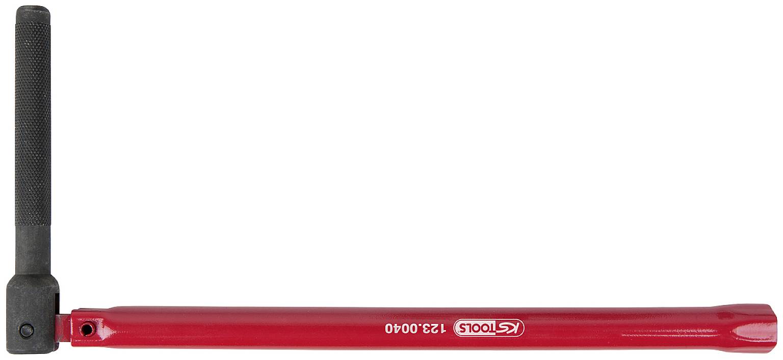 KS Tools Standhahn-Mutternschlüssel mit austauschbarem Adapter, 260 mm 1230041