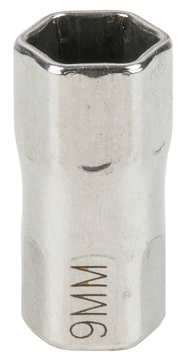 Metall Steckschlüsseleinsatz mit '9MM' Gravur.