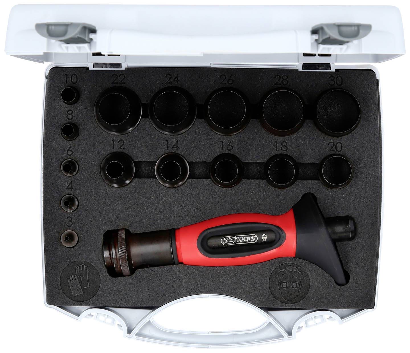 KS Tools 1290100 Locheisen-Set