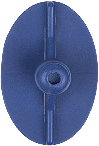 KS Tools 1402561 Klebestück elliptisch, flach, 48 x 33mm