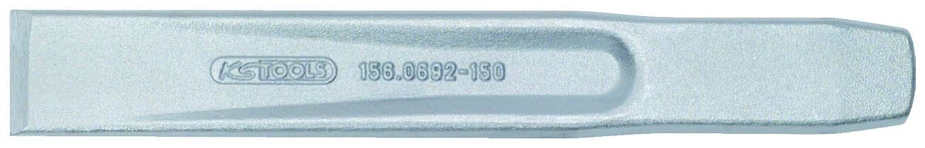 Metallisches Werkzeug mit der Aufschrift 'KS Tools 135.0892-190', möglicherweise ein Meißel, vor weißem Hintergrund.