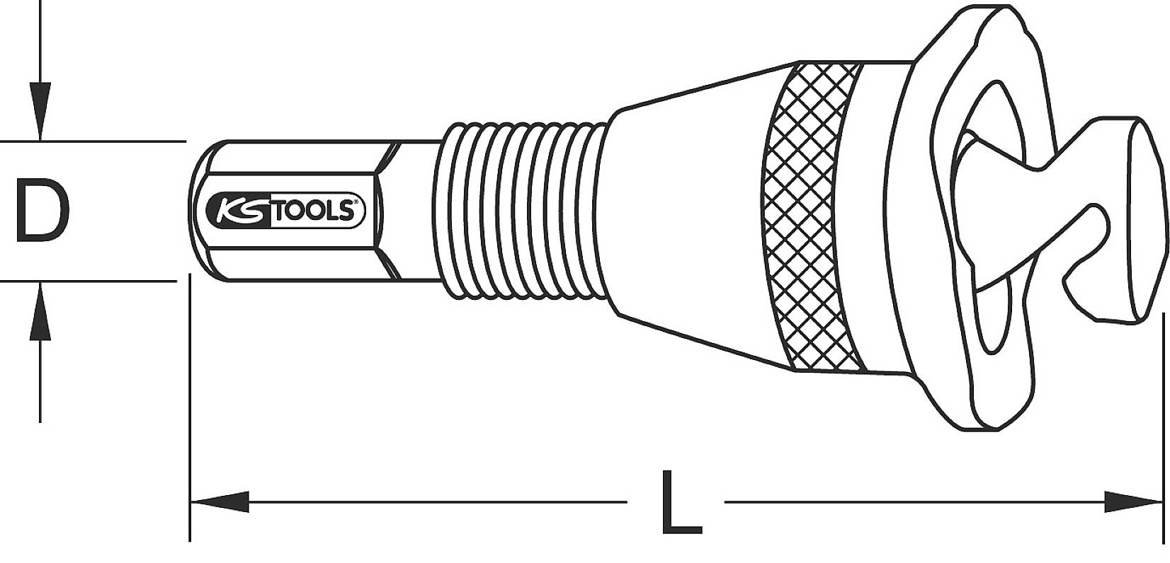 KS Tools 2022042 Aushalser