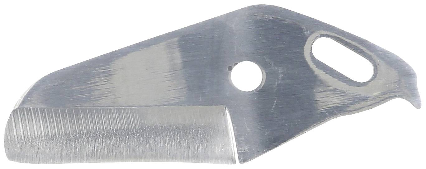 Metallöffner mit scharfem Rand und rechteckiger Grifföffnung; dient zum Öffnen von Blechdosen.