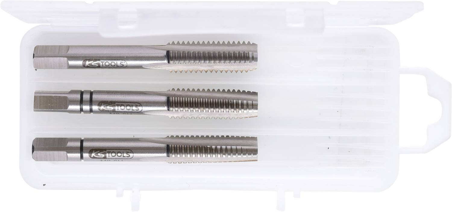 KS Tools 3310080 Handgewindebohrer-Set metrisch M8 x 1.25 Rechtslaufend Stahl 1St.