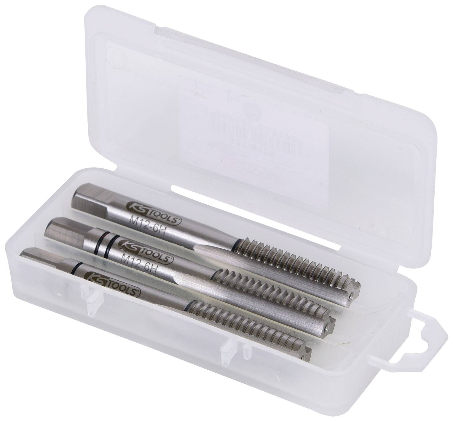 KS Tools 3310120 Handgewindebohrer-Set metrisch M12 x 1.75 Rechtslaufend Stahl 1St.