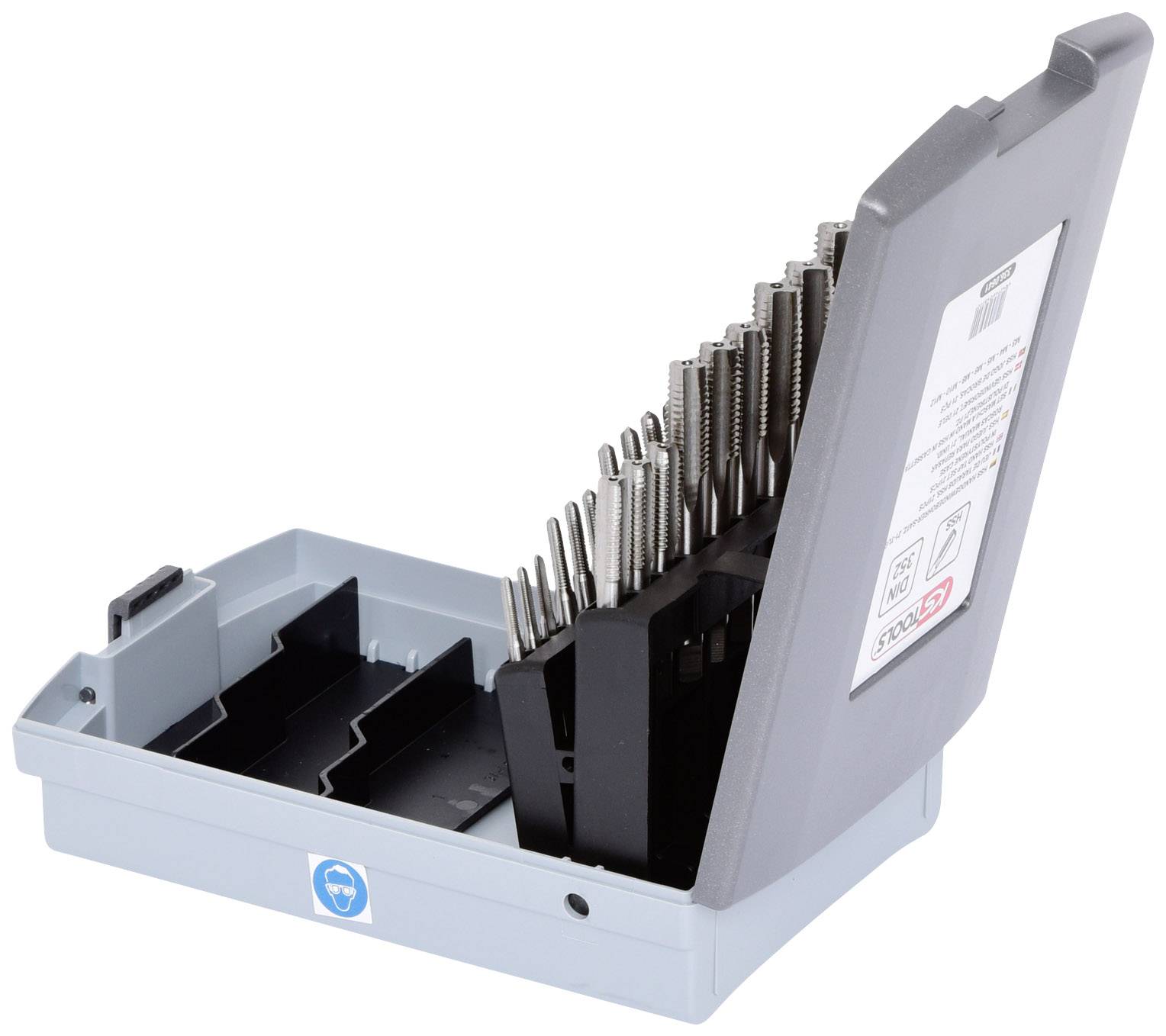 KS Tools 3360641 Handgewindebohrer-Set 1St.