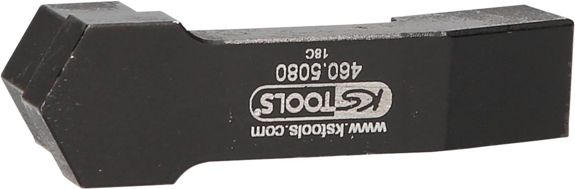 Schwarzer Schneidmeißel von KS Tools mit der Aufschrift 'KS Tools' und einer Produktnummer, auf einer weißen Oberfläche liegend.