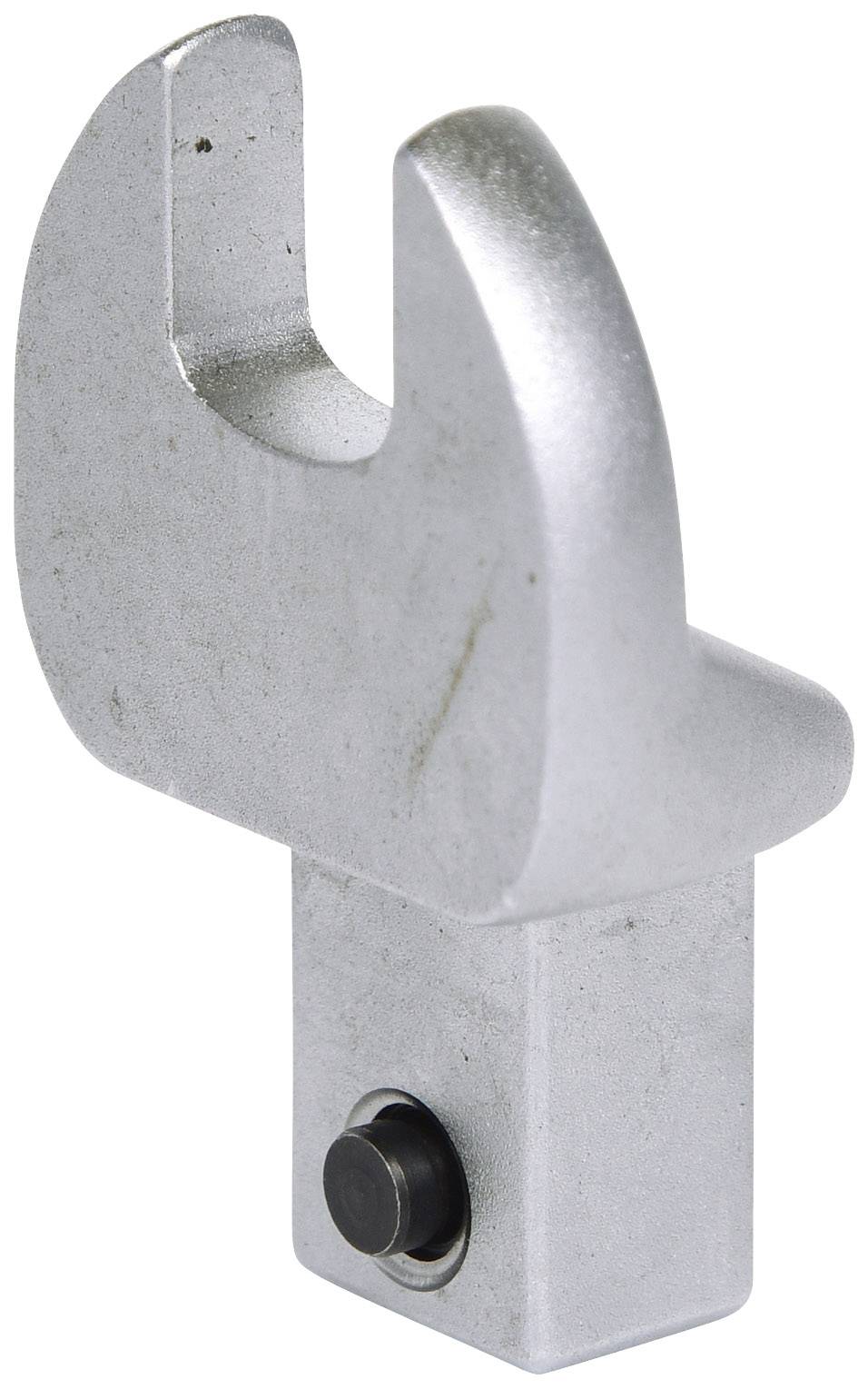 Metallschlüssel-Mundstück in U-Form, silberfarben, mit einem Loch zur Befestigung.