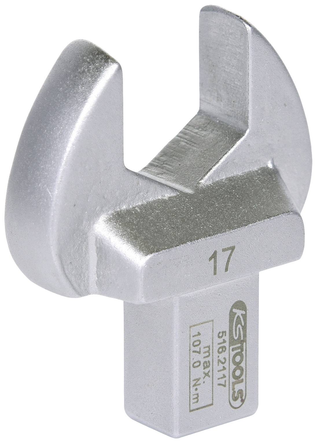 Schraubenschlüsselaufsatz mit der Nummer 17 und Maximalkraft von 1070 N·m. Markierung 'KS TOOLS 516.2117'.
