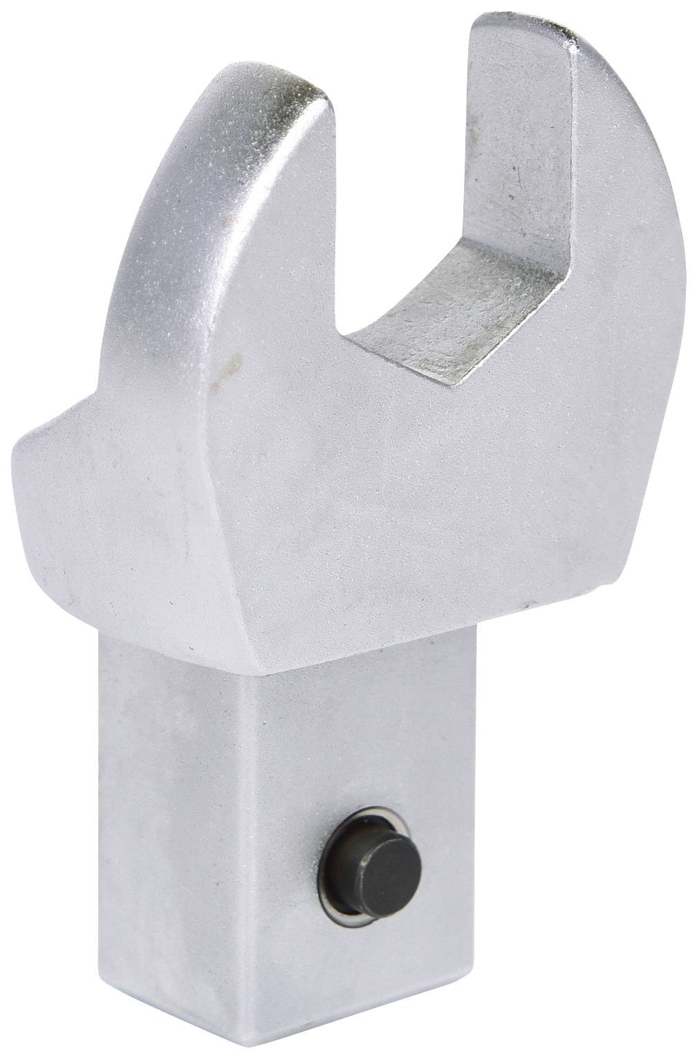 Metallischer Klemmbolzen mit U-förmigem Griff, verwendet zur sicheren Befestigung von Teilen in einem mechanischen System.