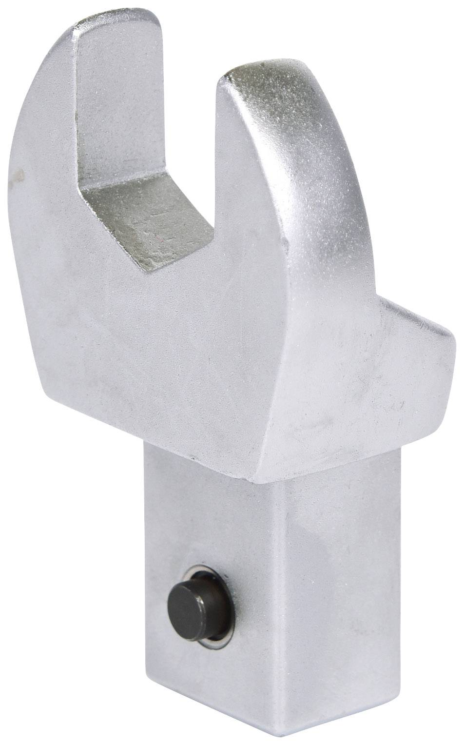Metallischer Adapter mit rundem Knopf an der Basis, verwendbar als Werkzeugzubehör.