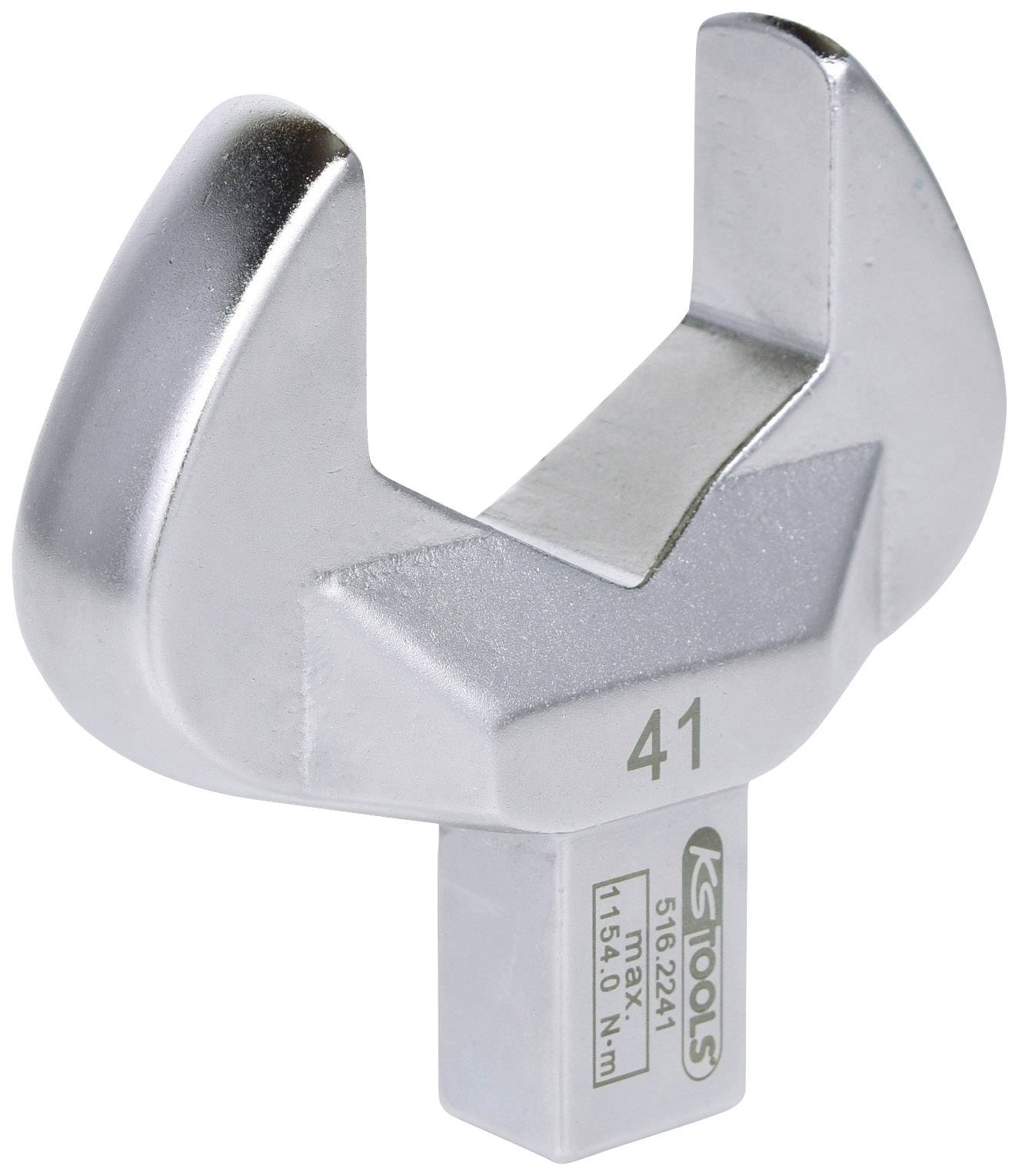 Schlüsselaufsatz aus Metall mit der Prägung '41' und 'KS Tools', geeignet für Maschinen oder manuelles Werkzeug.