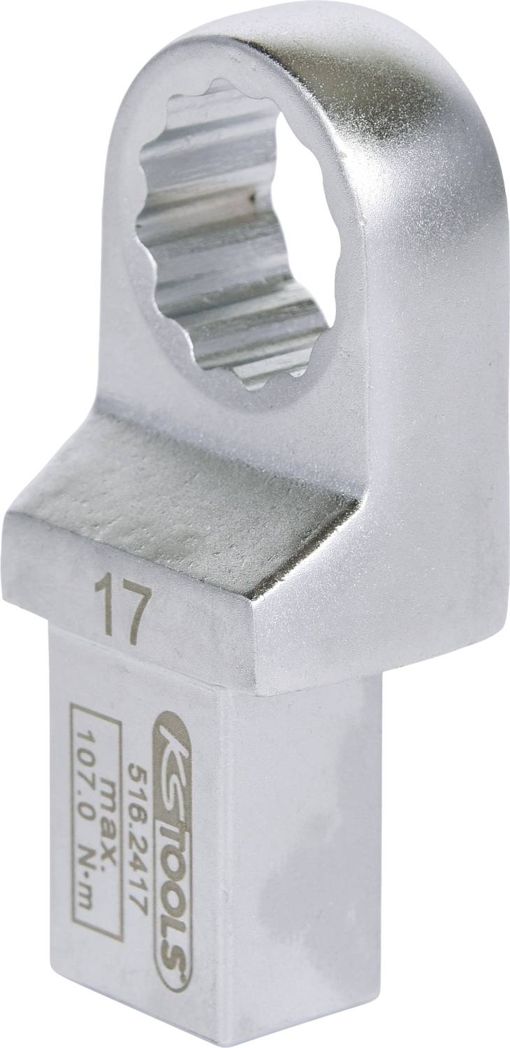 Metallischer Steckschlüssel mit abgerundetem Griff, gravierter '17' auf der Seite und der Aufschrift 'max. 1070 N·m' sowie 'KS Tools'.