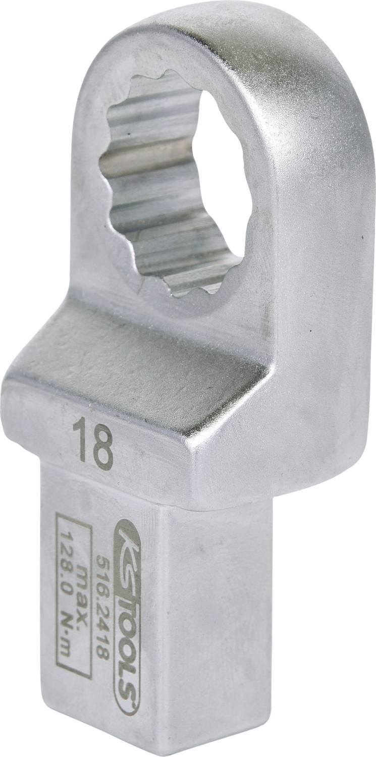 KS Tools 5162418 14x18mm Einsteck-Ringschlüssel, 18mm