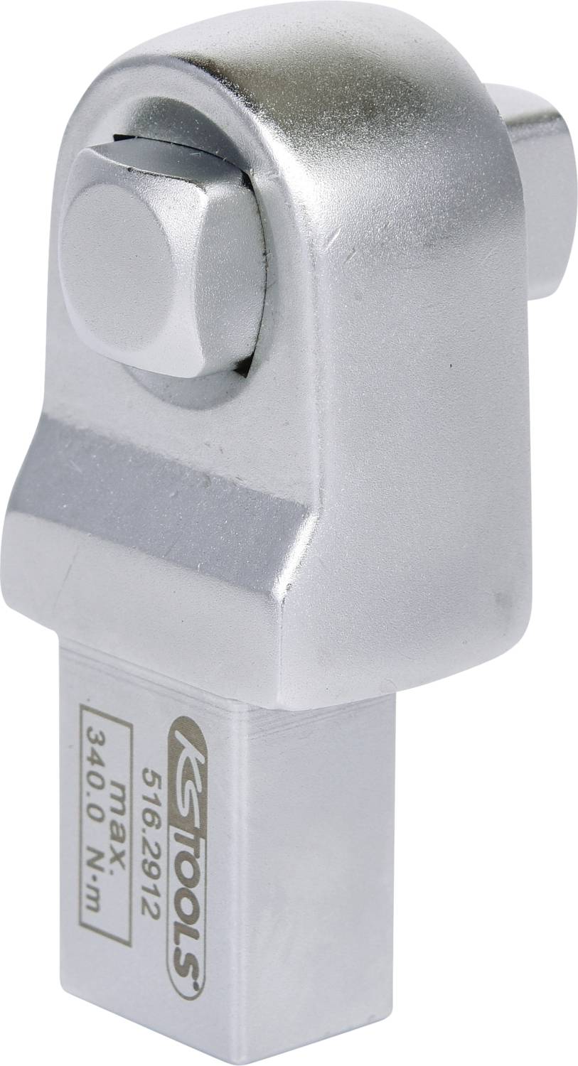 Metallisches Drehmomentgelenk von KS Tools. Beschriftet mit max. 340 Nm, Modellnummer 516.2912.