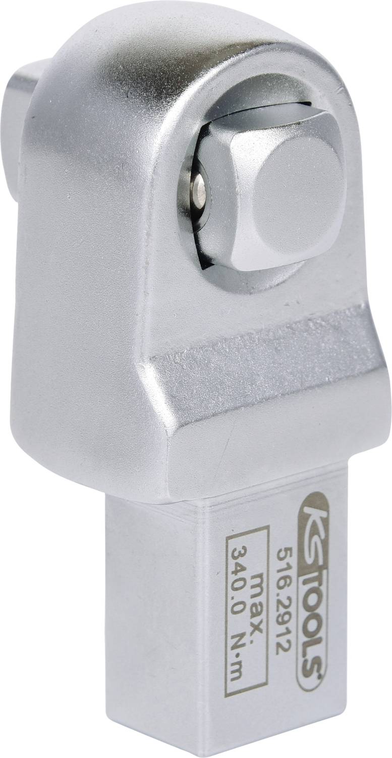 Metallischer Drehmomentschlüsselaufsatz, zylinderförmig, mit KS Tools Logo und Maximalwert von 3400 Nm.