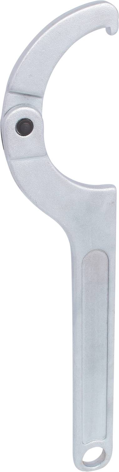Metallschlüssel mit gebogener Klaue, geeignet zum Anziehen oder Lösen von Muttern.