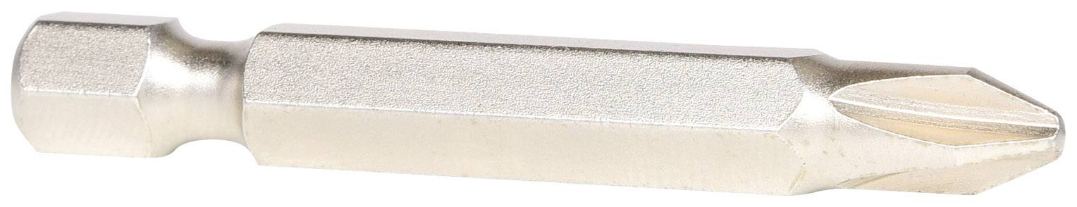 Kreuzschlitz-Bit aus Metall, verwendet für Schraubarbeiten.