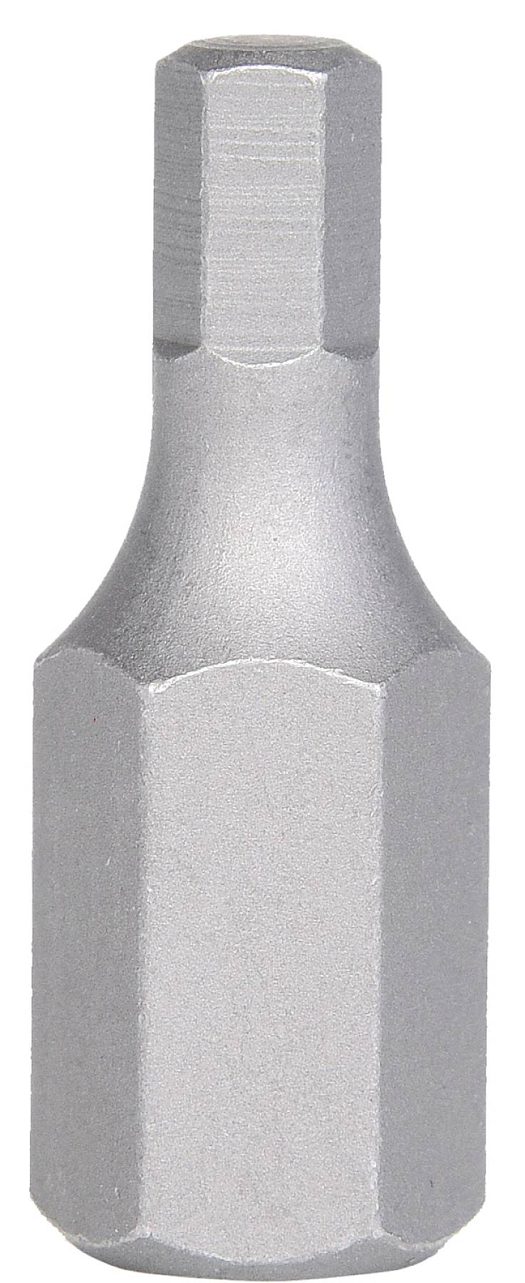 Sechskant-Schraubendrehereinsatz, metallisch, zylindrische Form, geeignet für Schraubenanwendungen.