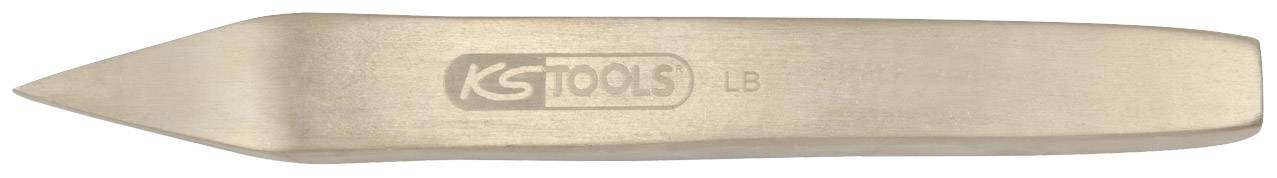 Keilförmiges Metallwerkzeug mit der Aufschrift 'KS Tools', spitz zulaufend, zur Bearbeitung oder Trennung von Materialien.